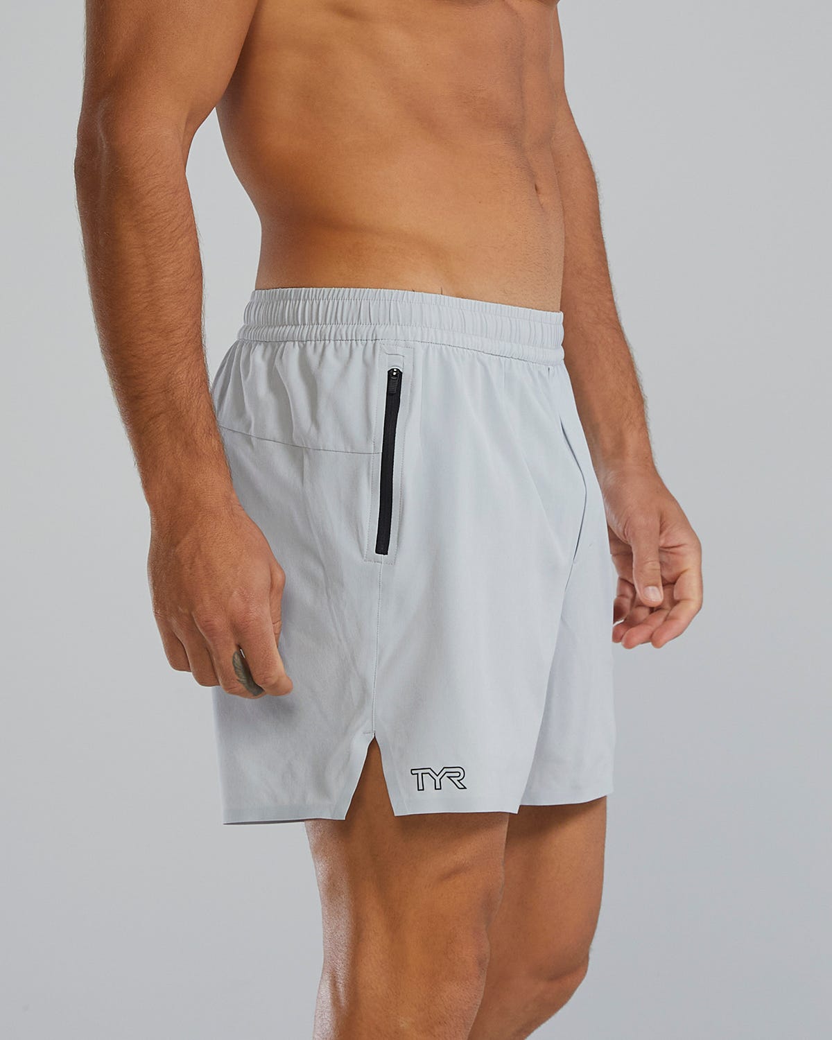TYR Hydrosphereª Men's Unlined 6" Momentum Shorts - Solid