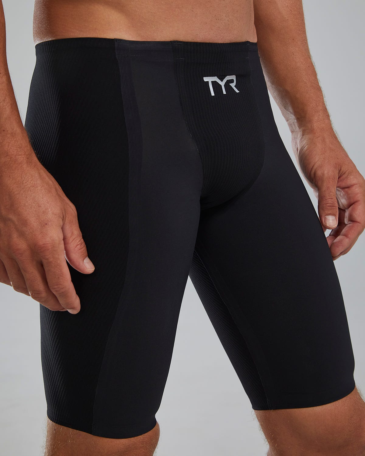 TYR Men's Shockwave High-Waist Jammer Swimsuit - NON PFAS