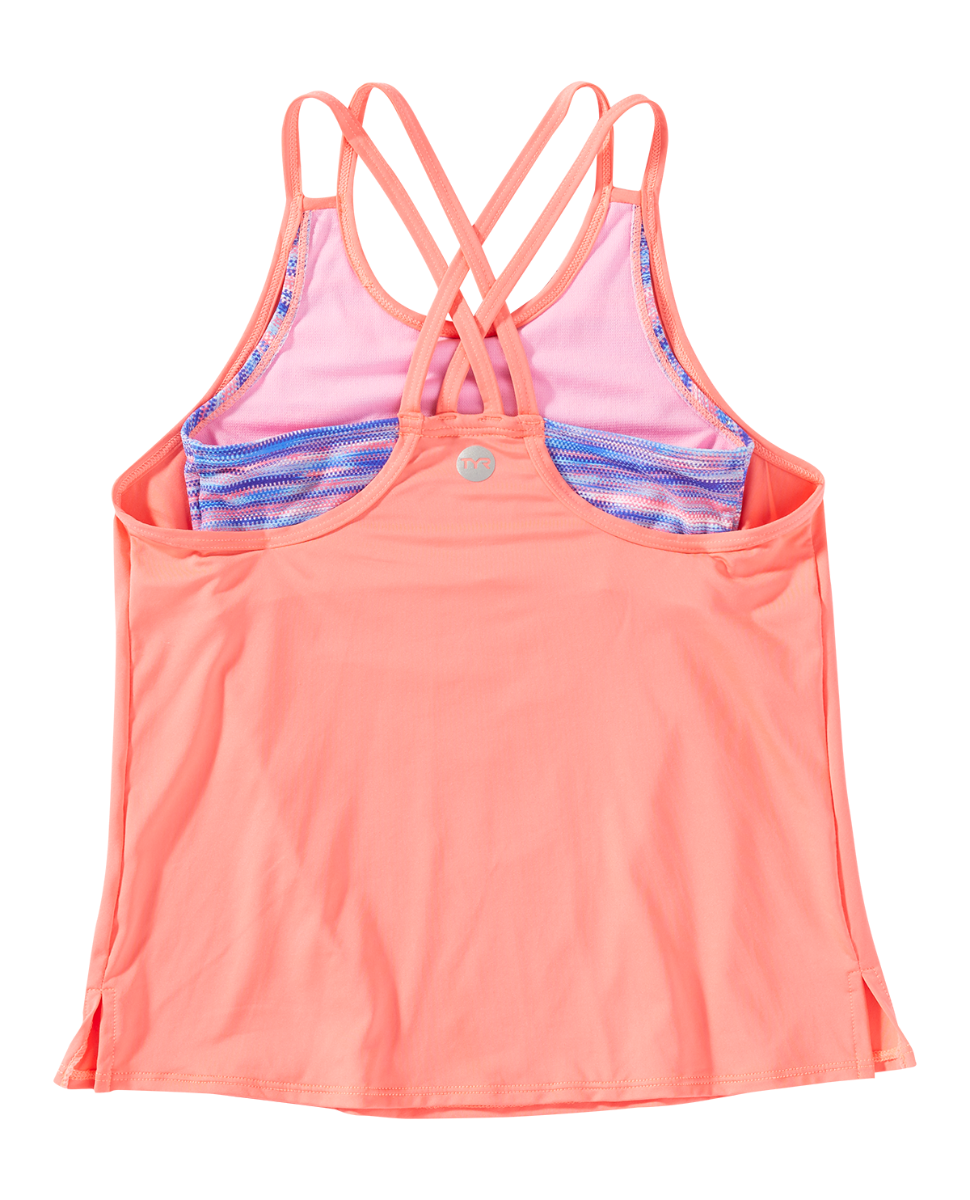 TYR Durafast Lite® Girls' Olivia 2-in-1 Tank - Parachute