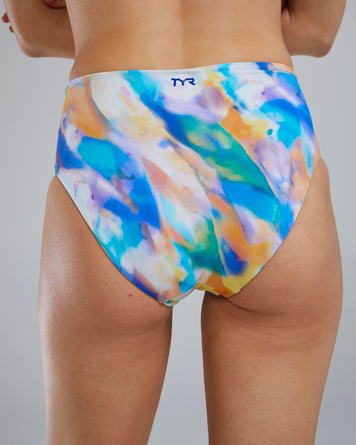 TYR Women's Arielle High Waisted Bikini Bottom - Tempera
