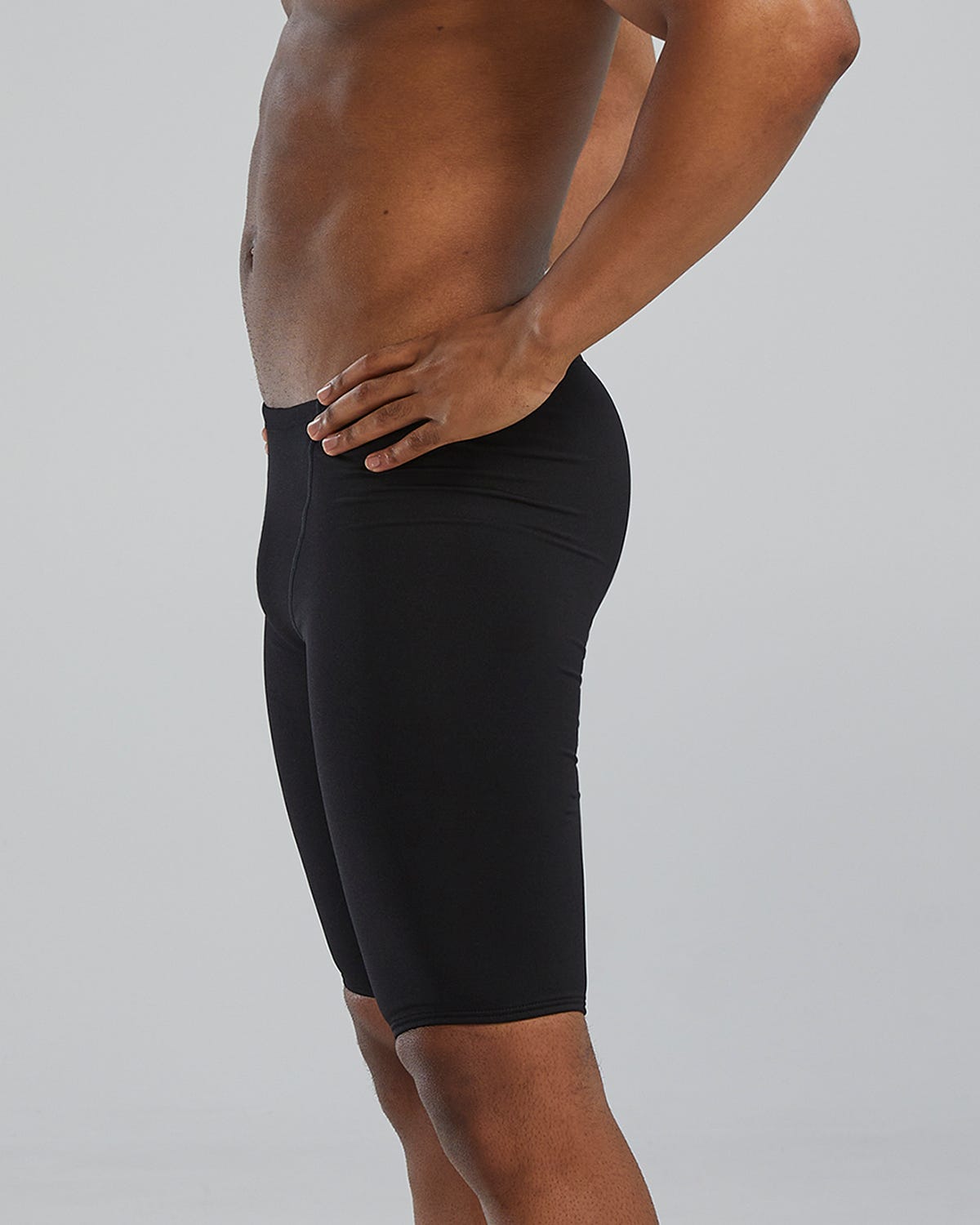TYR Durafast Elite® Men's Large Logo Jammer Swimsuit - Solid