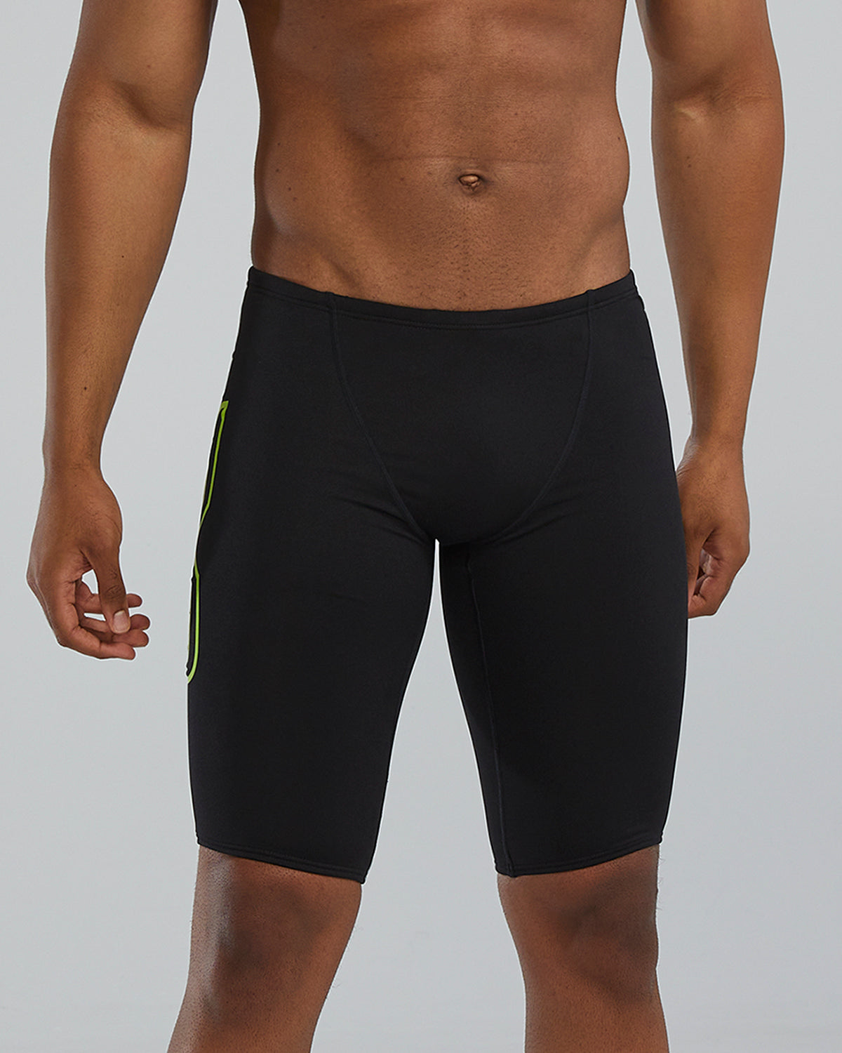 TYR Durafast Elite® Men's Large Logo Jammer Swimsuit - Solid