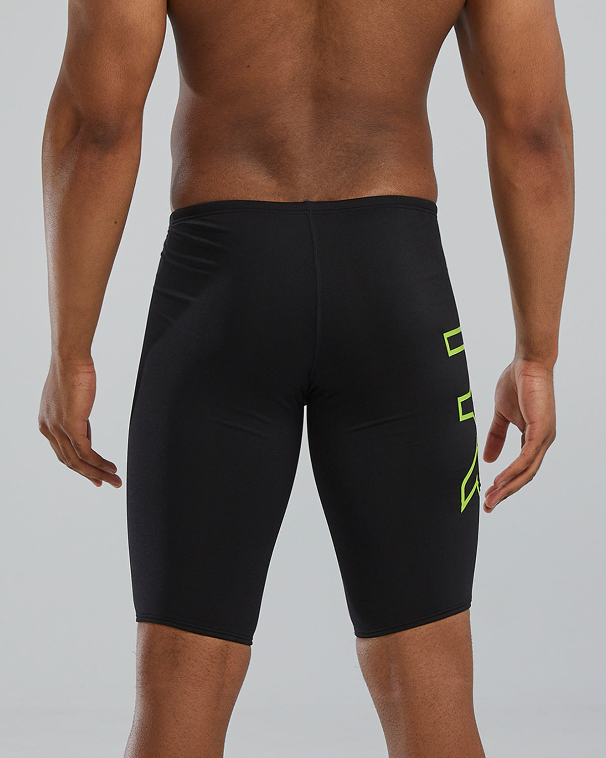 TYR Durafast Elite® Men's Large Logo Jammer Swimsuit - Solid