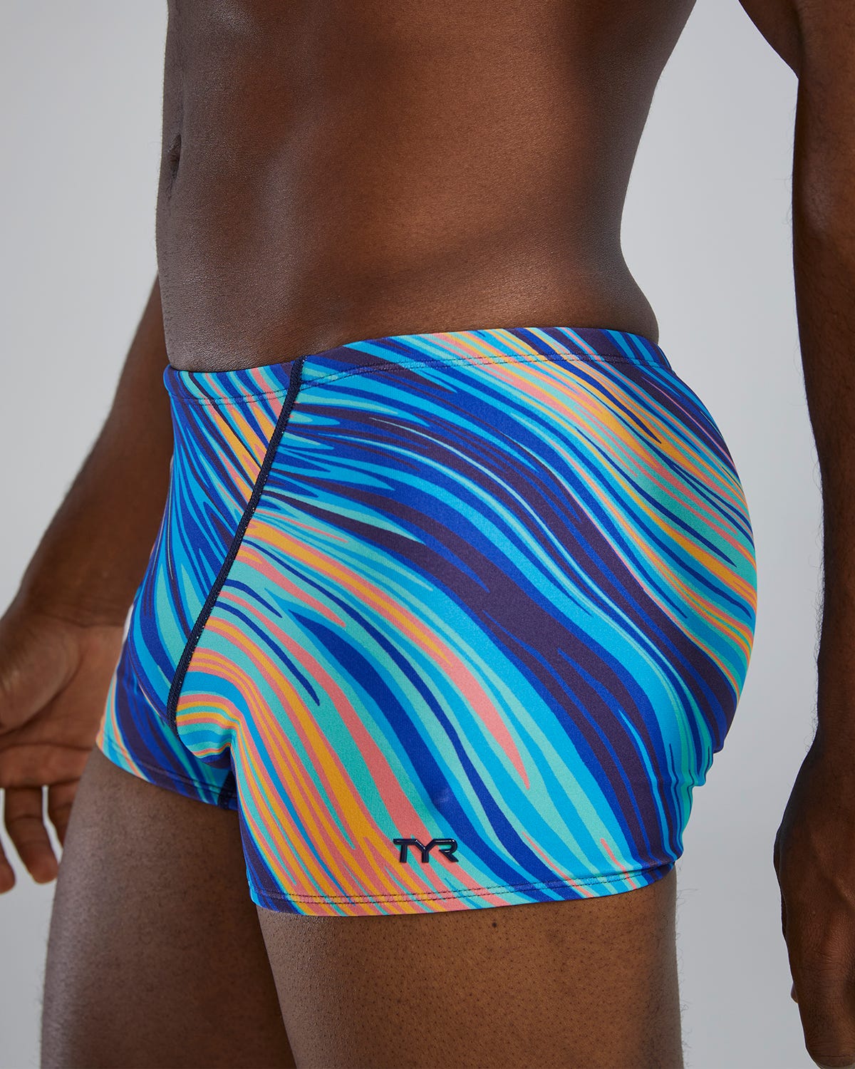 TYR Durafast Elite® Men's Square Leg Swimsuit - Riptide