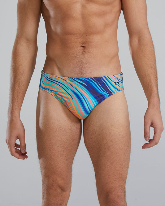 TYR Durafast Elite® Men's Brief Swimsuit - Riptidal