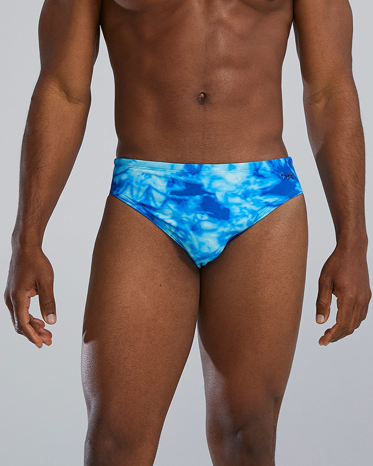 TYR Durafast Elite® Men's Brief Swimsuit - Azultec