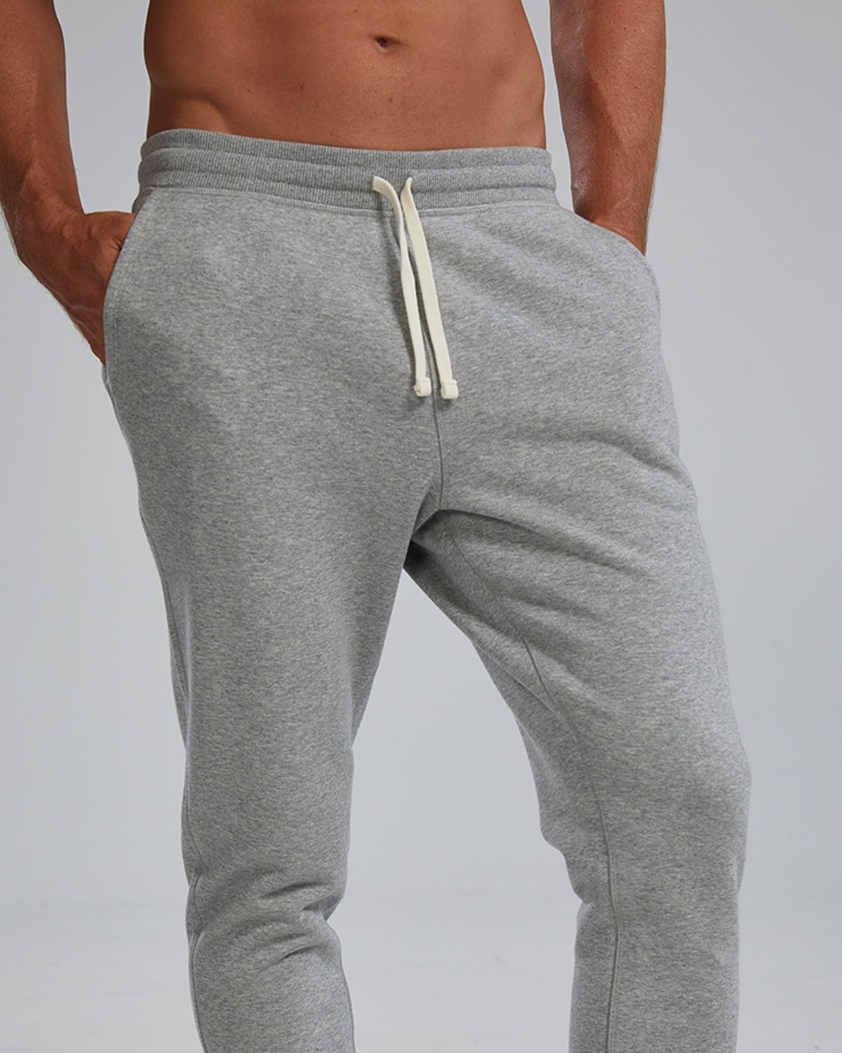 TYR Men's UltraSoft Heavyweight Terry Jogger- Solid