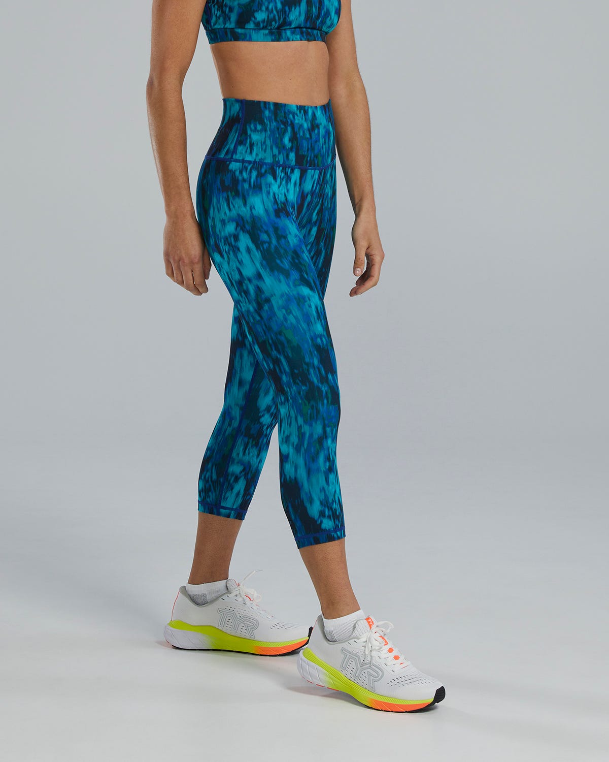 TYR Base Kineticª Women's High-Rise 21" Leggings - Ripplex
