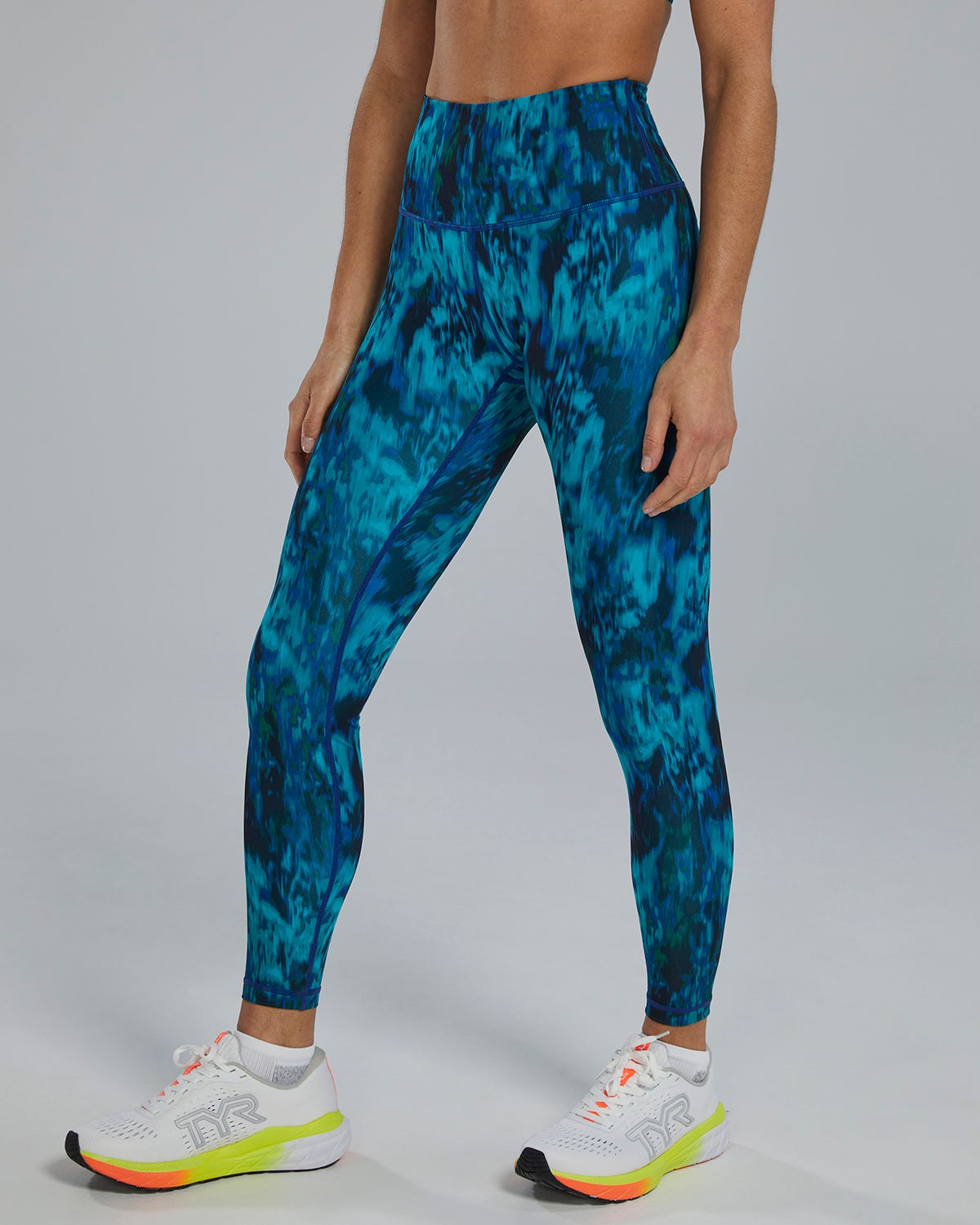 TYR Base Kineticª Women's High-Rise 28" Leggings - Ripplex