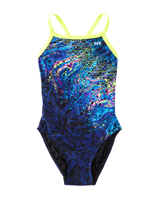 TYR Durafast Elite® Girls' Diamondfit Swimsuit - Chroma