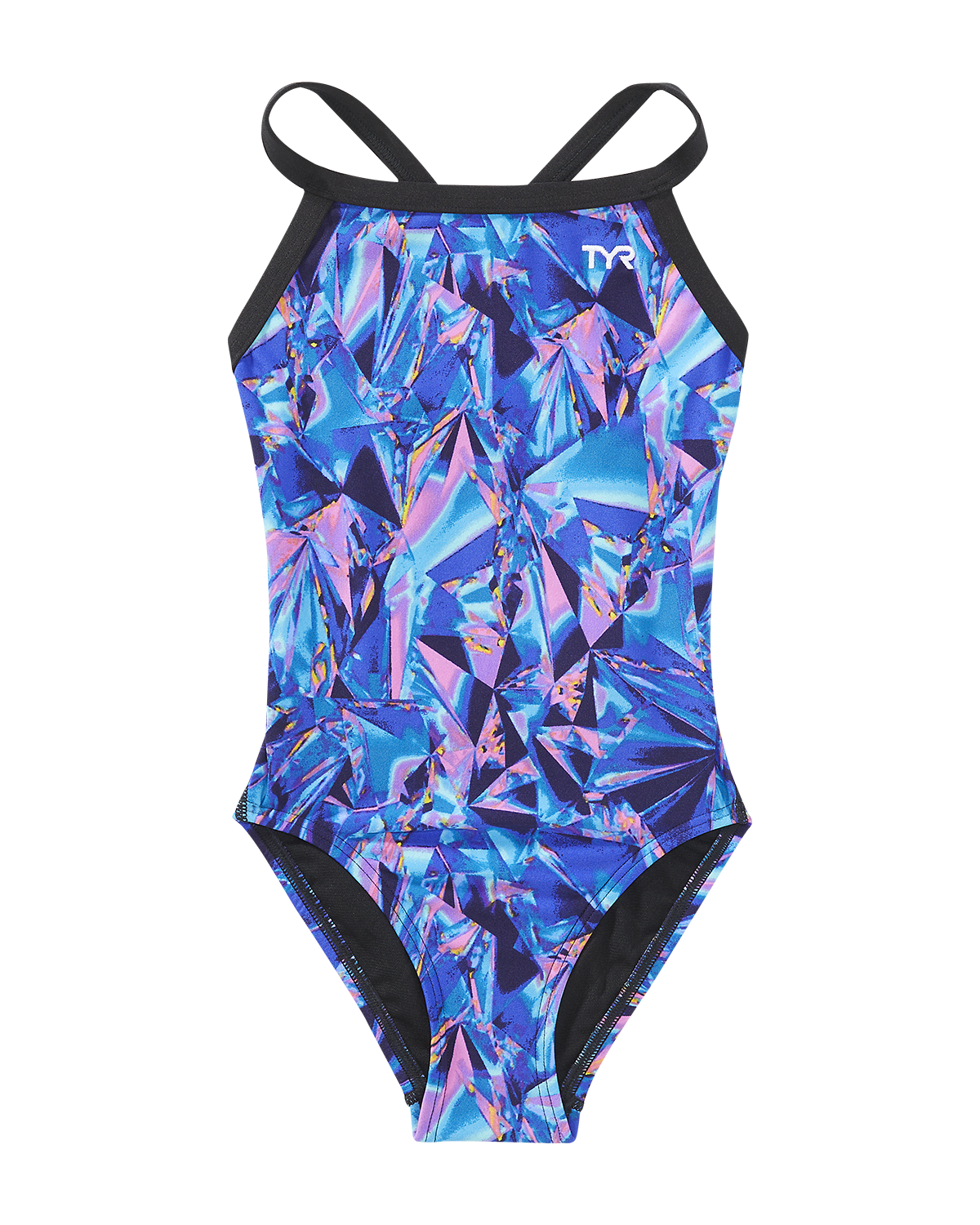 TYR Durafast Elite® Girls' Diamondfit Swimsuit - Crystalized