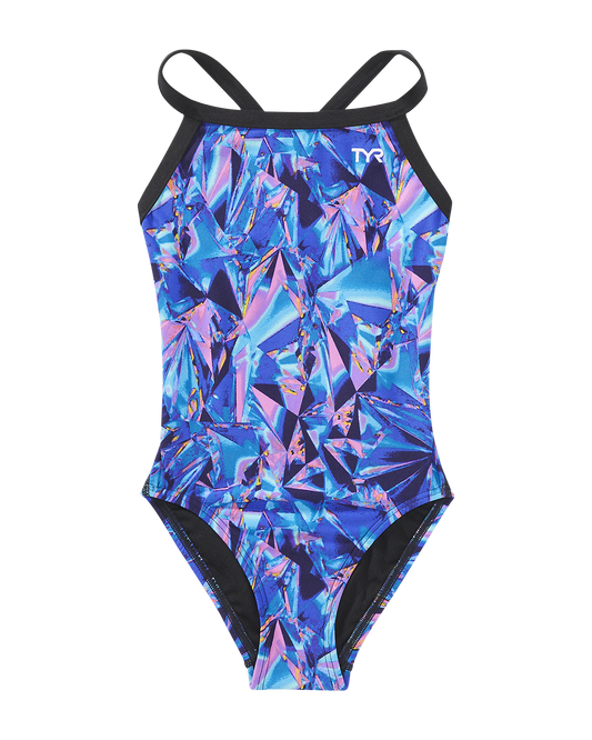 TYR Durafast Elite® Girls' Diamondfit Swimsuit - Crystalized
