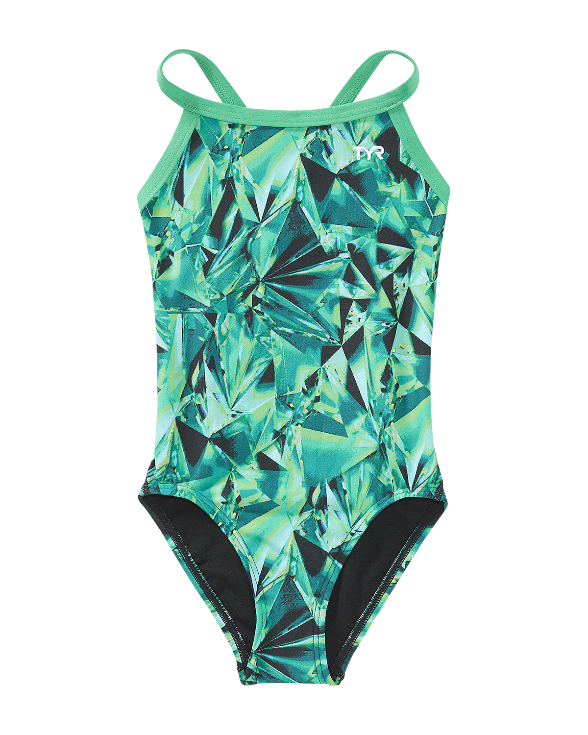 TYR Durafast Elite® Girls' Diamondfit Swimsuit - Crystalized