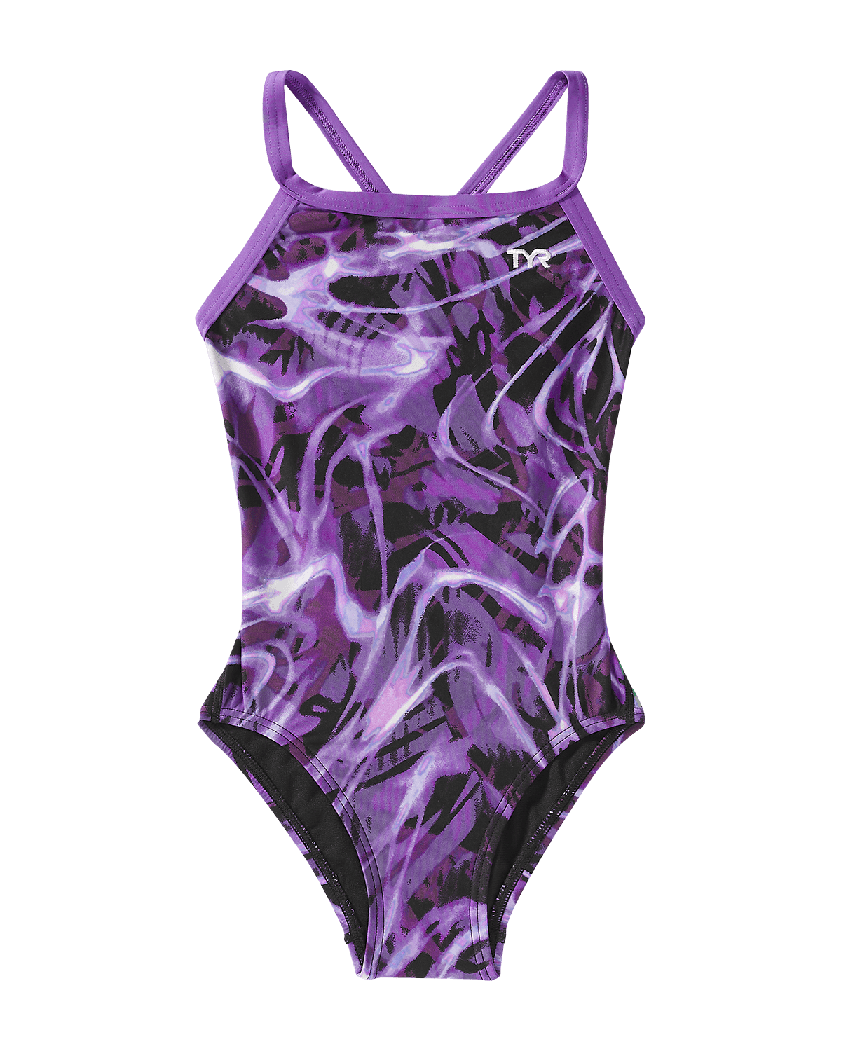 TYR Durafast Lite® Girls Diamondfit Swimsuit - Electro