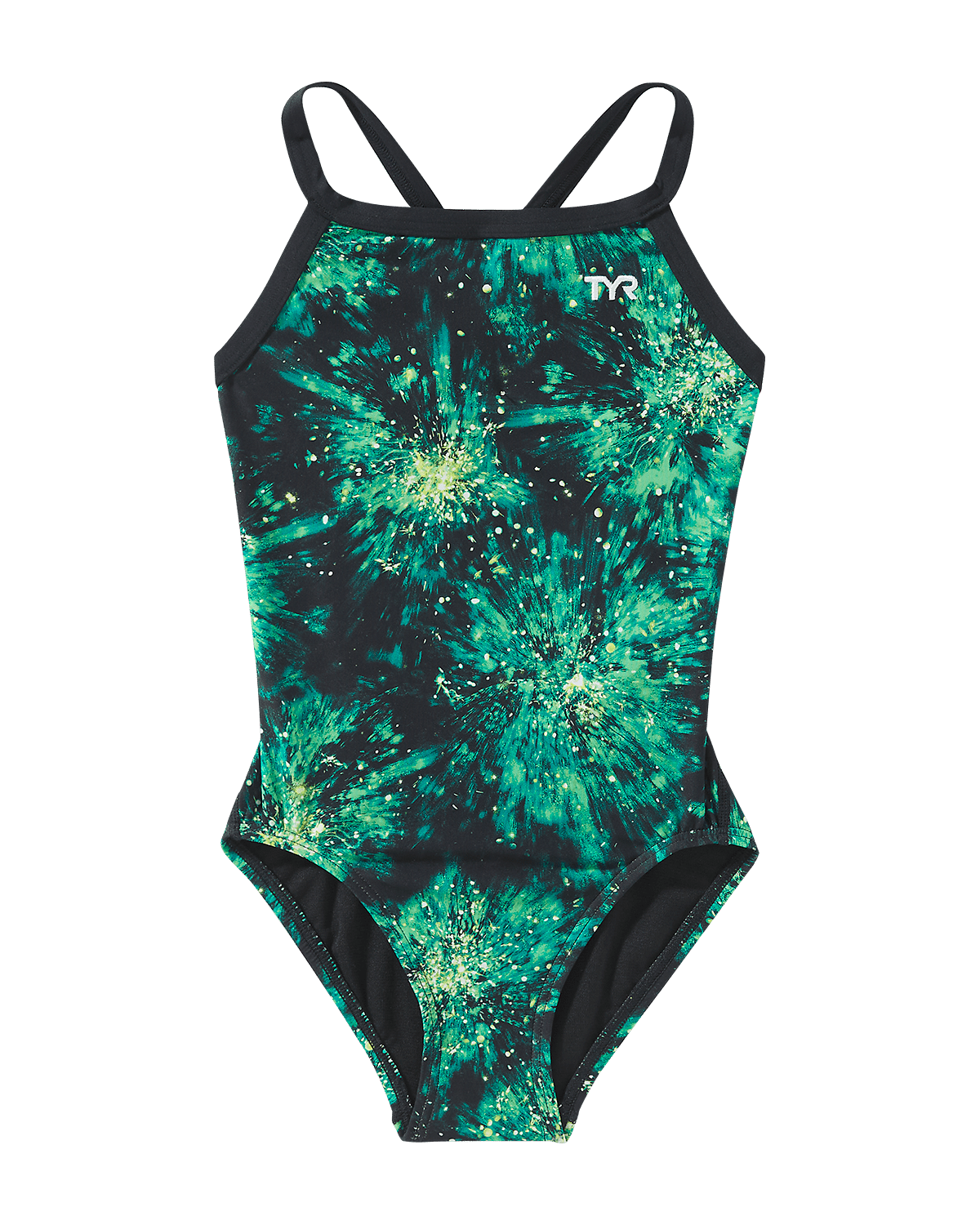 TYR Durafast Lite® Girls Diamondfit Swimsuit - Radiant Flare