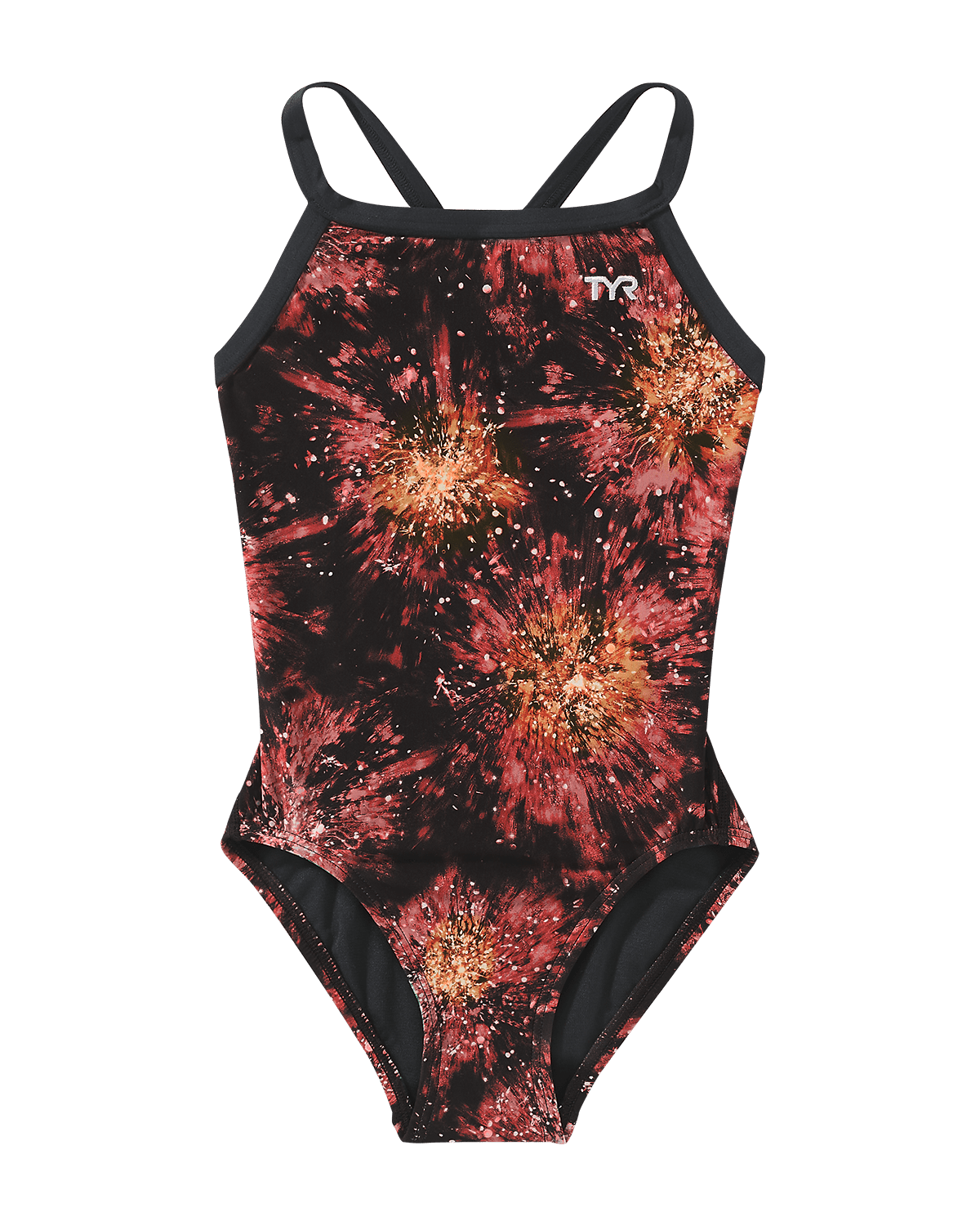 TYR Durafast Lite® Girls Diamondfit Swimsuit - Radiant Flare