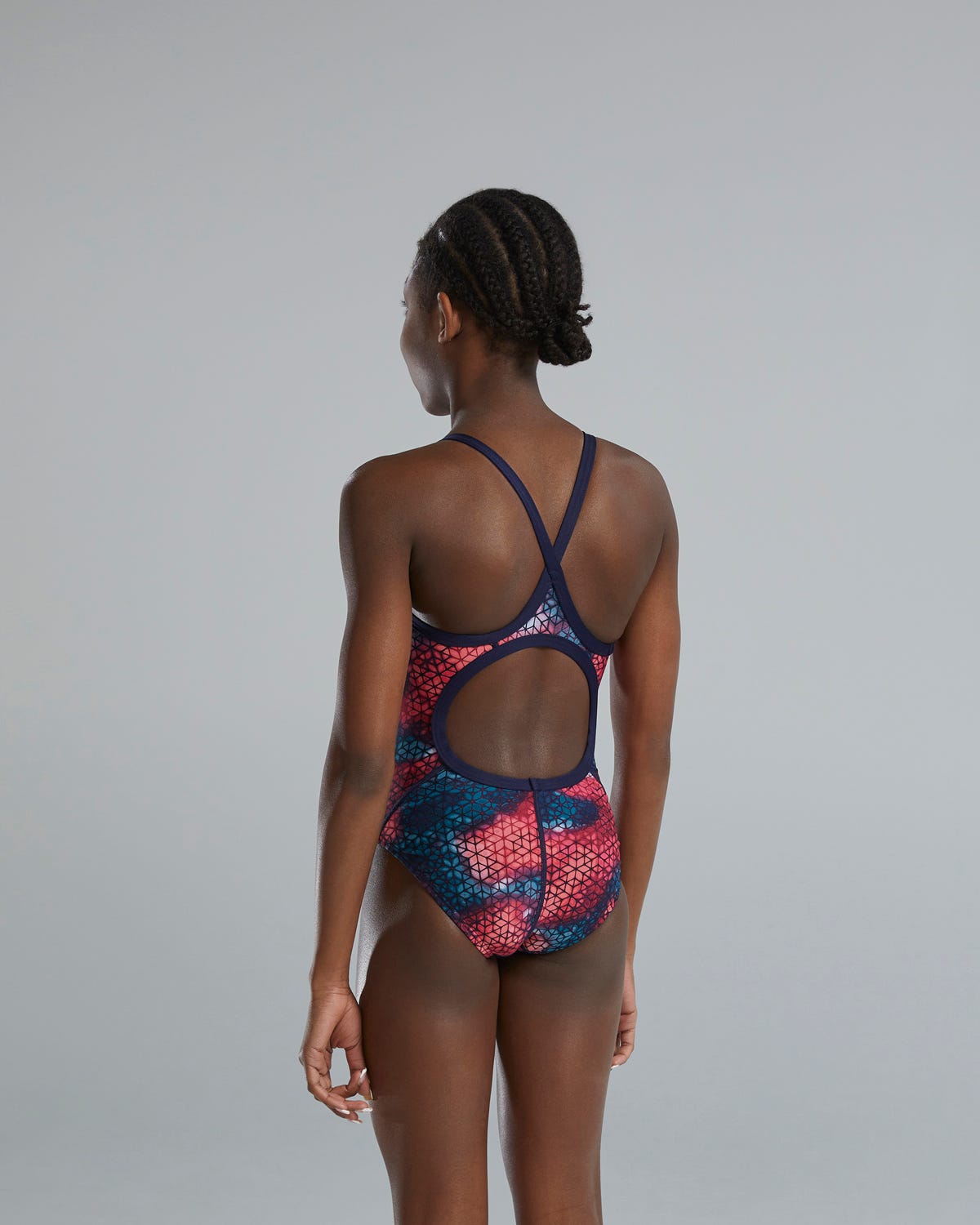 TYR Durafast Elite® Girls' Diamondfit Swimsuit - Starhex
