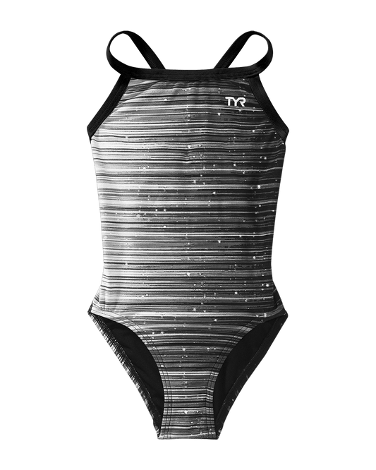 TYR Durafast Elite® Girls' Diamondfit Swimsuit - Speedwarp