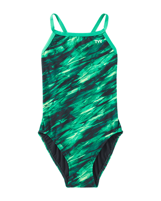 TYR Durafast Elite® Girls' Diamondfit Swimsuit - Vitric