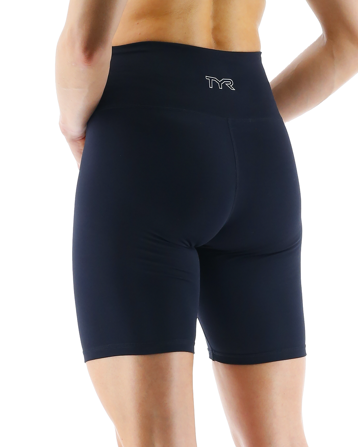 TYR Base Kineticª Women's High-Rise 8" Short - Solid