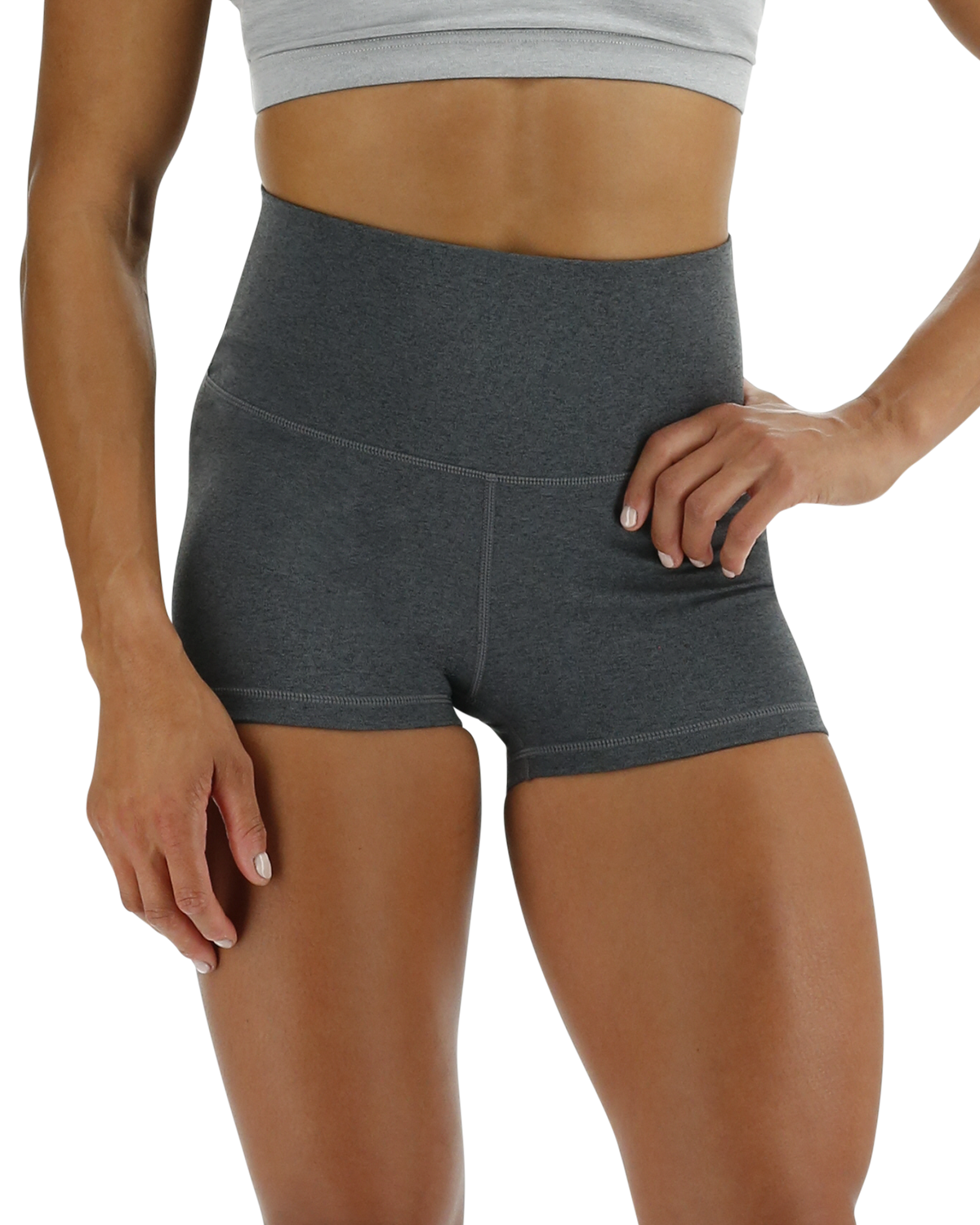 TYR Base Kineticª Women's 2" High-Rise Short - Solid