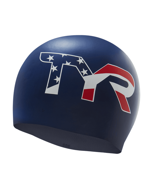 TYR USA Silicone Adult Swim Cap