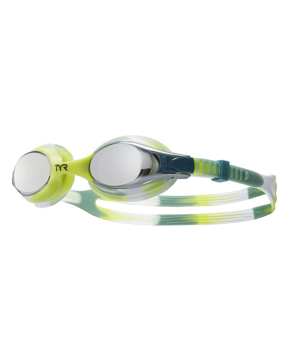 TYR Kids' Mirrored Swimple Goggles - Tie Dye