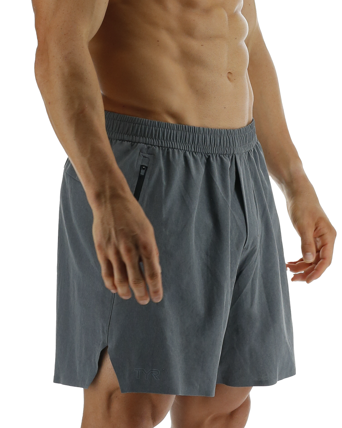 TYR Hydrosphereª Men's Unlined 6" Momentum Shorts - Solid