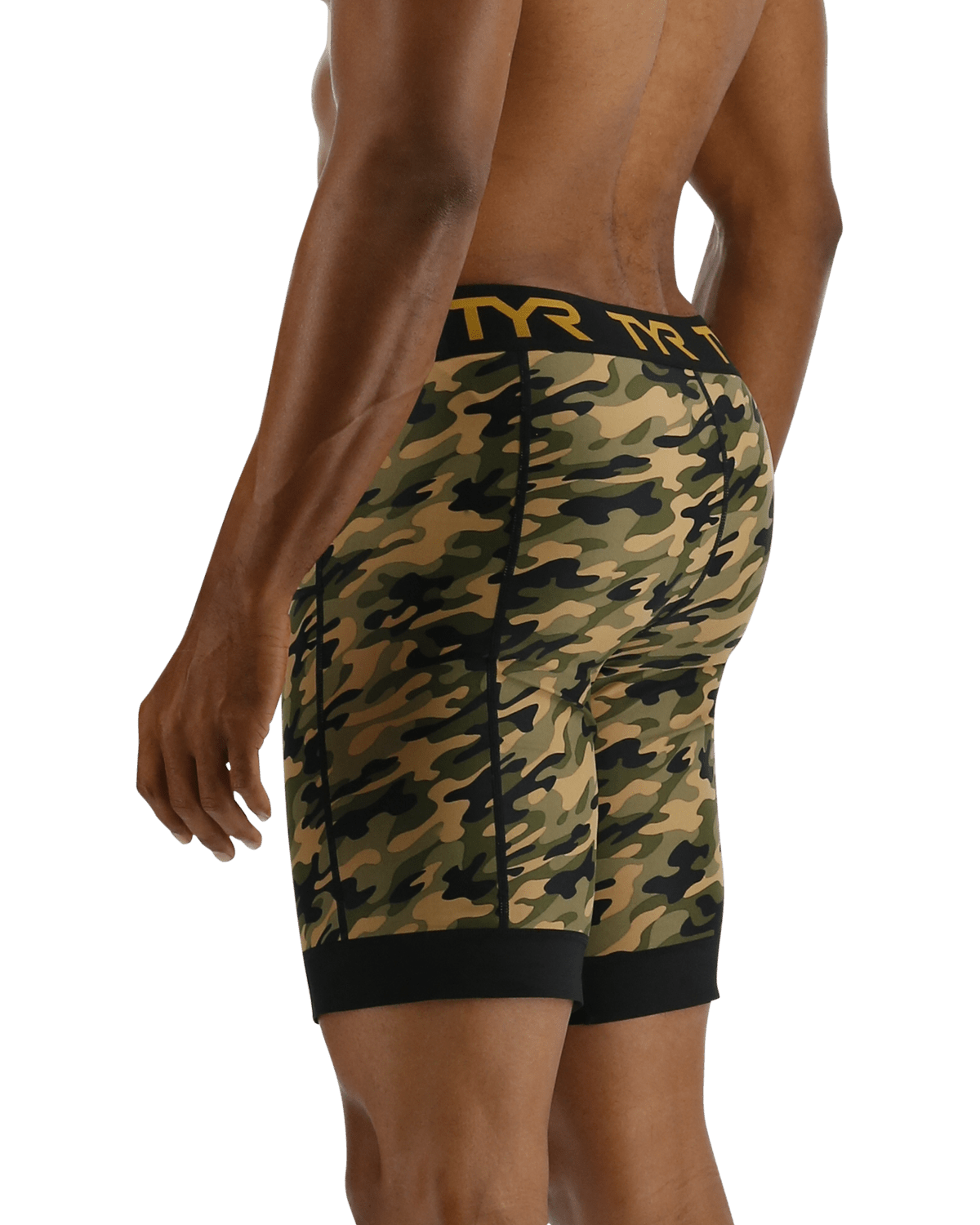 TYR Men's Compression Shorts - Terra Camo