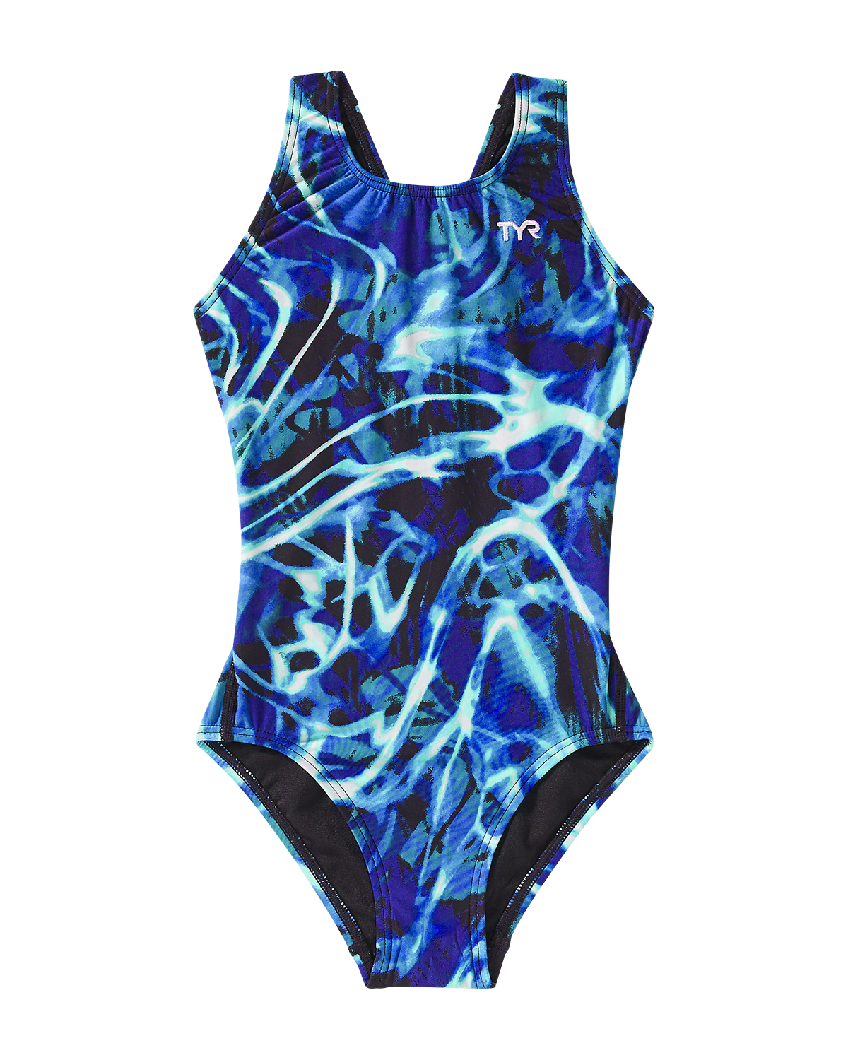 TYR Durafast Lite® Girls Maxfit Swimsuit - Electro
