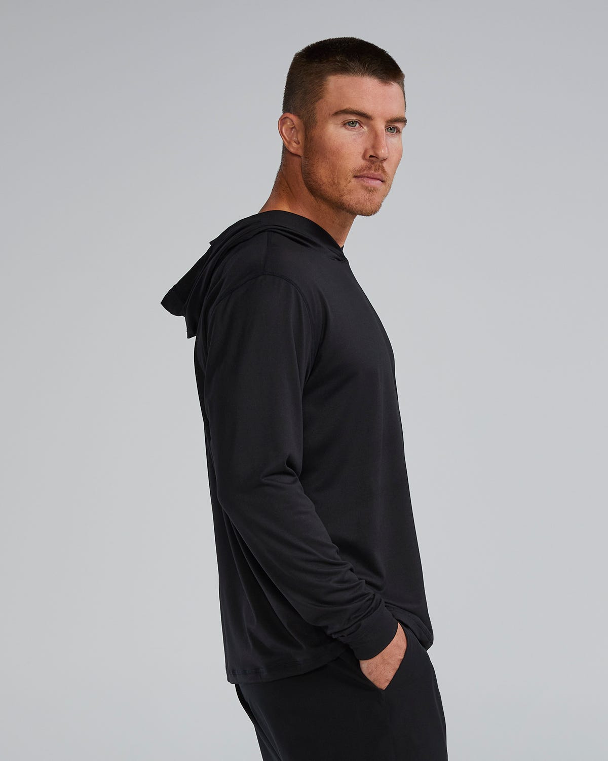 TYR SLS Men's Tech Performance Hoodie - Solid