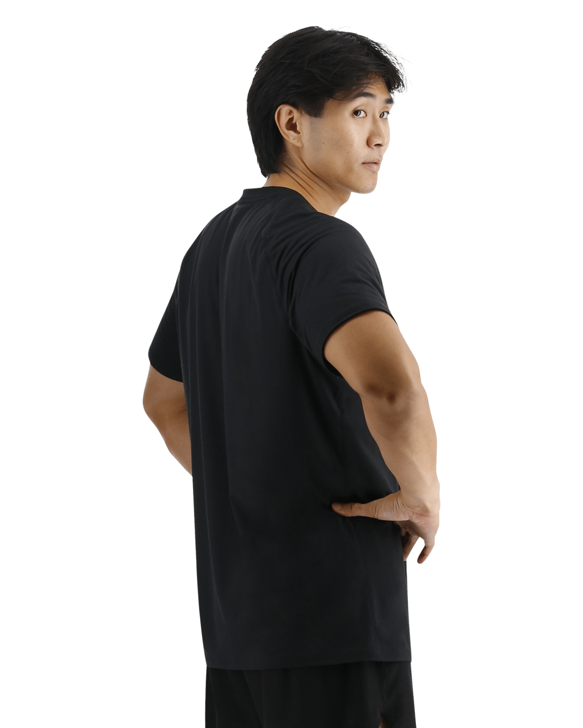 TYR ClimaDry™ Men's Raglan Big Logo Tech Tee - Solid