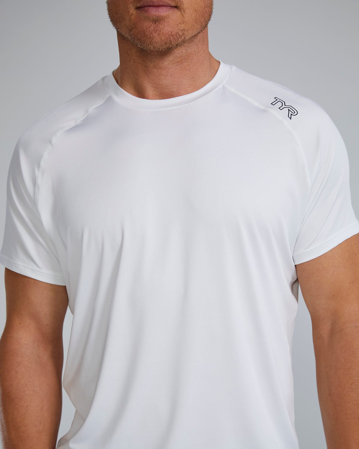 TYR ClimaDry™ Men's Raglan Tech Tee - Solid / Heather