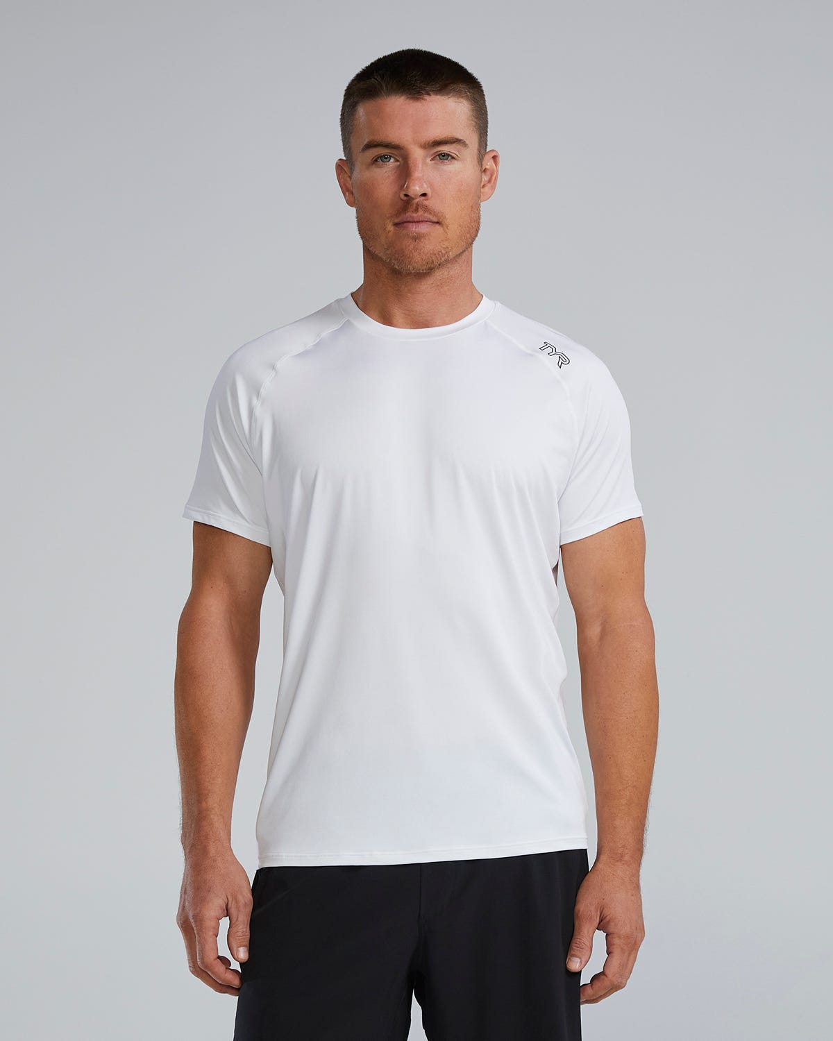 TYR ClimaDry™ Men's Raglan Tech Tee - Solid / Heather