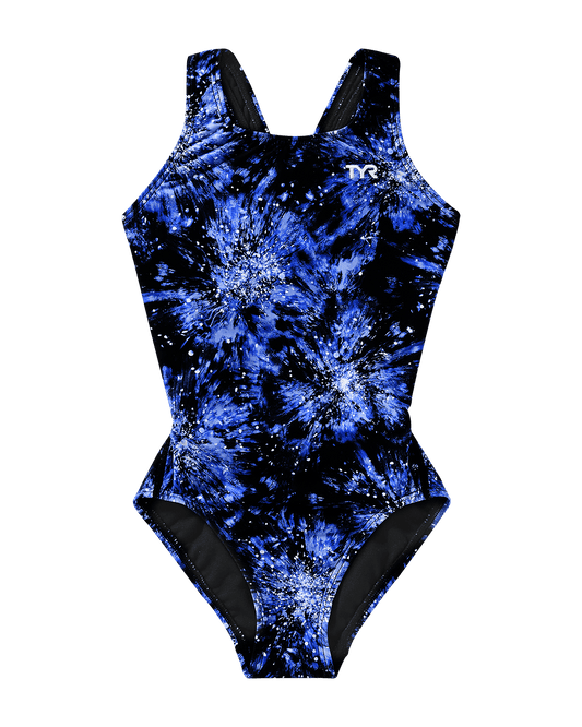 TYR Durafast Lite® Girls Maxfit Swimsuit - Radiant Flare