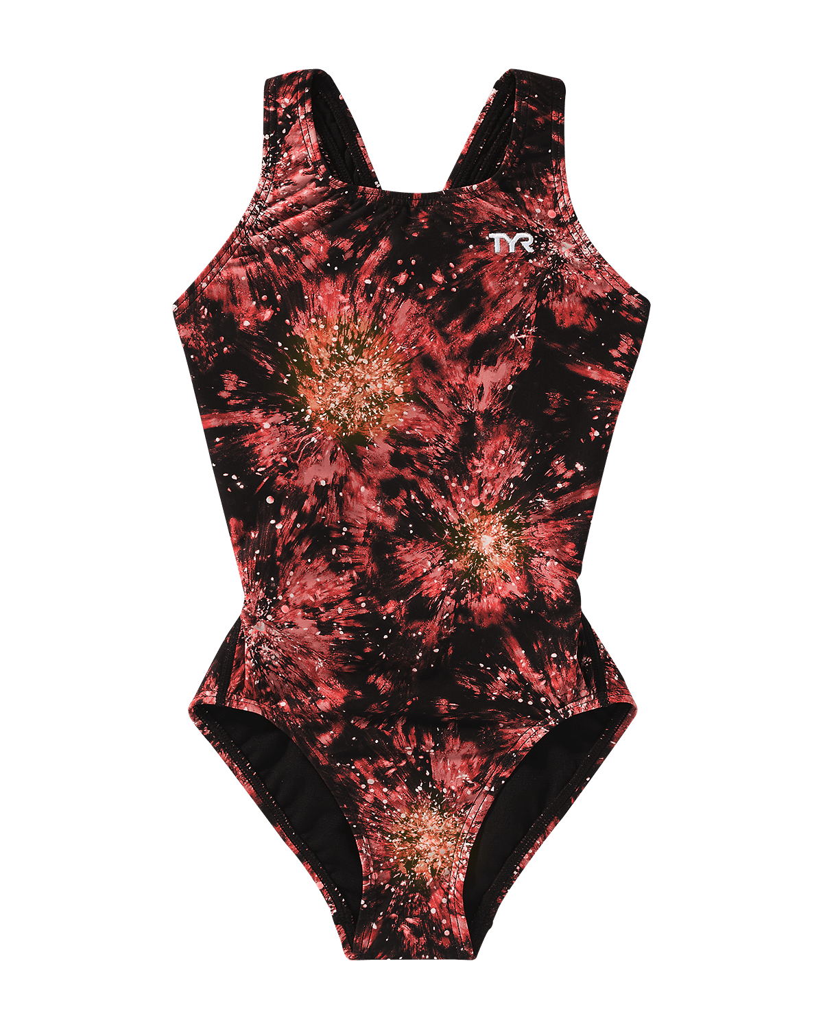 TYR Durafast Lite® Girls Maxfit Swimsuit - Radiant Flare