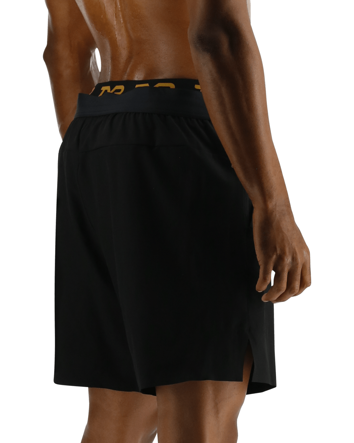 TYR Hydrosphereª Men's Unlined 7" Unbroken Big Logo Shorts - Solid