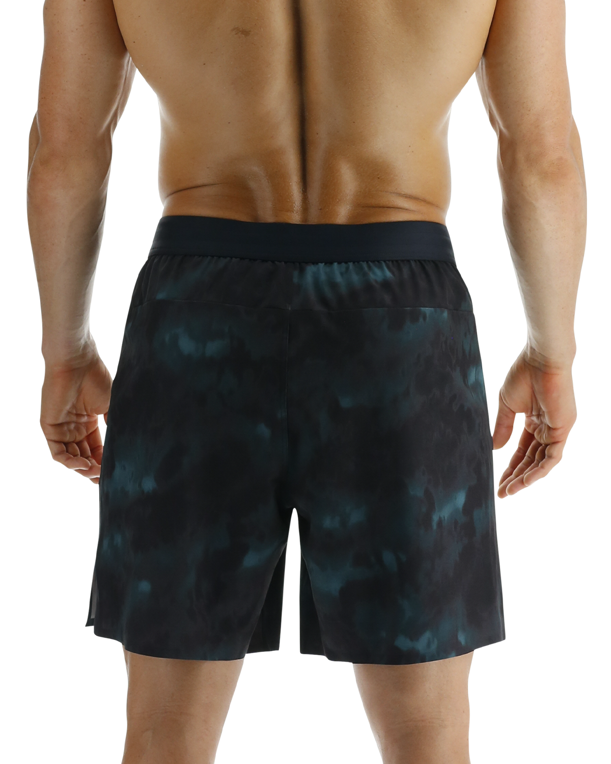 TYR Hydrosphereª Men's Unlined 7" Unbroken Shorts - Turbulent