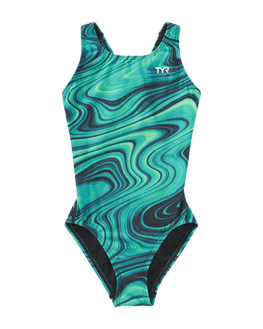 TYR Durafast Elite® Girls' Maxfit Swimsuit - Vitality