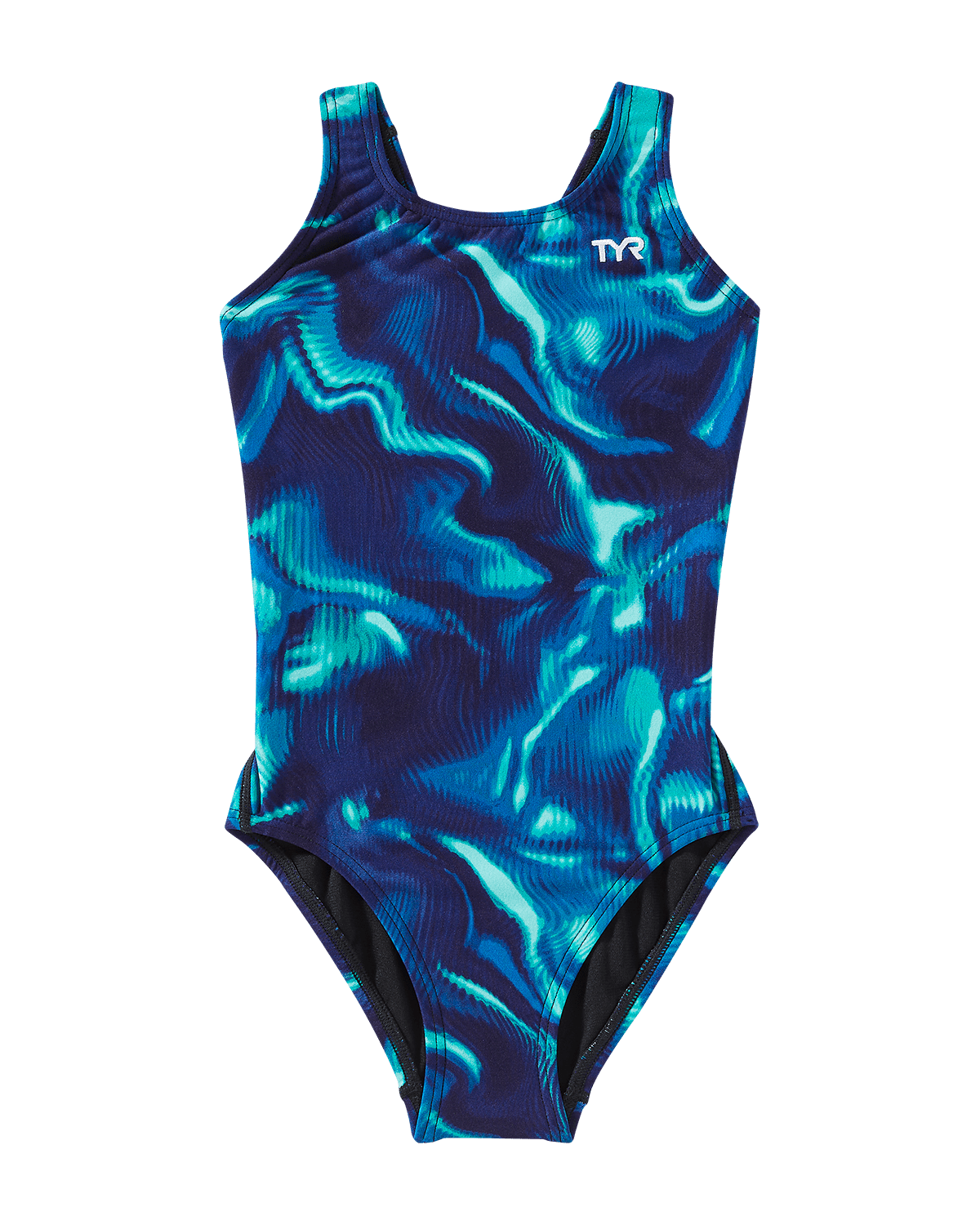 TYR Durafast Elite® Girl's Maxfit Swimsuit - Waveform