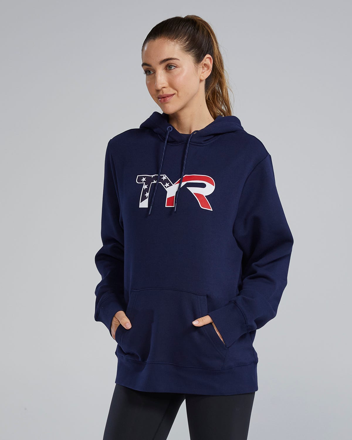 TYR Women's Ultrasoft Tech Hoodie - USA