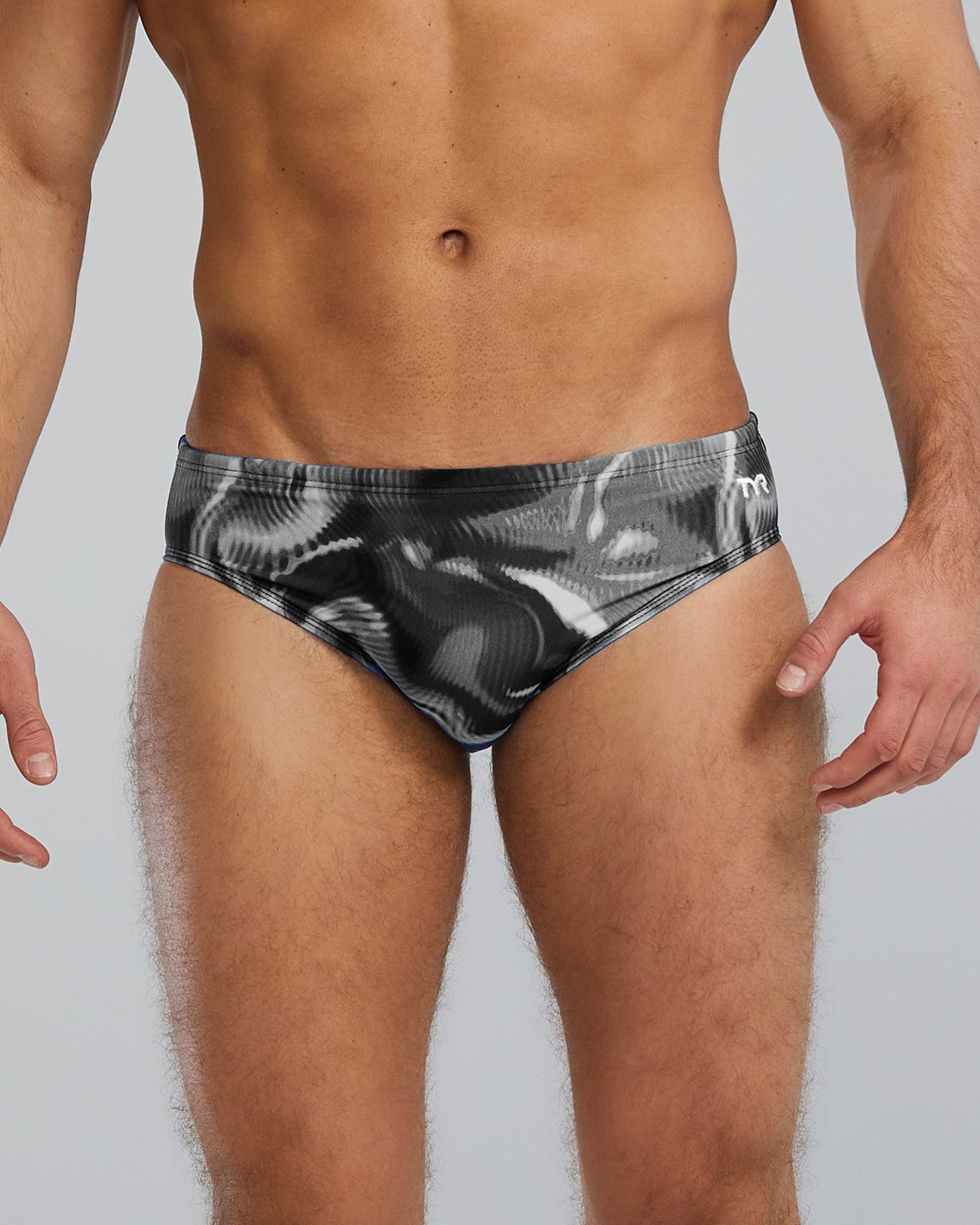 TYR Durafast Elite® Men's Brief Swimsuit - Waveform