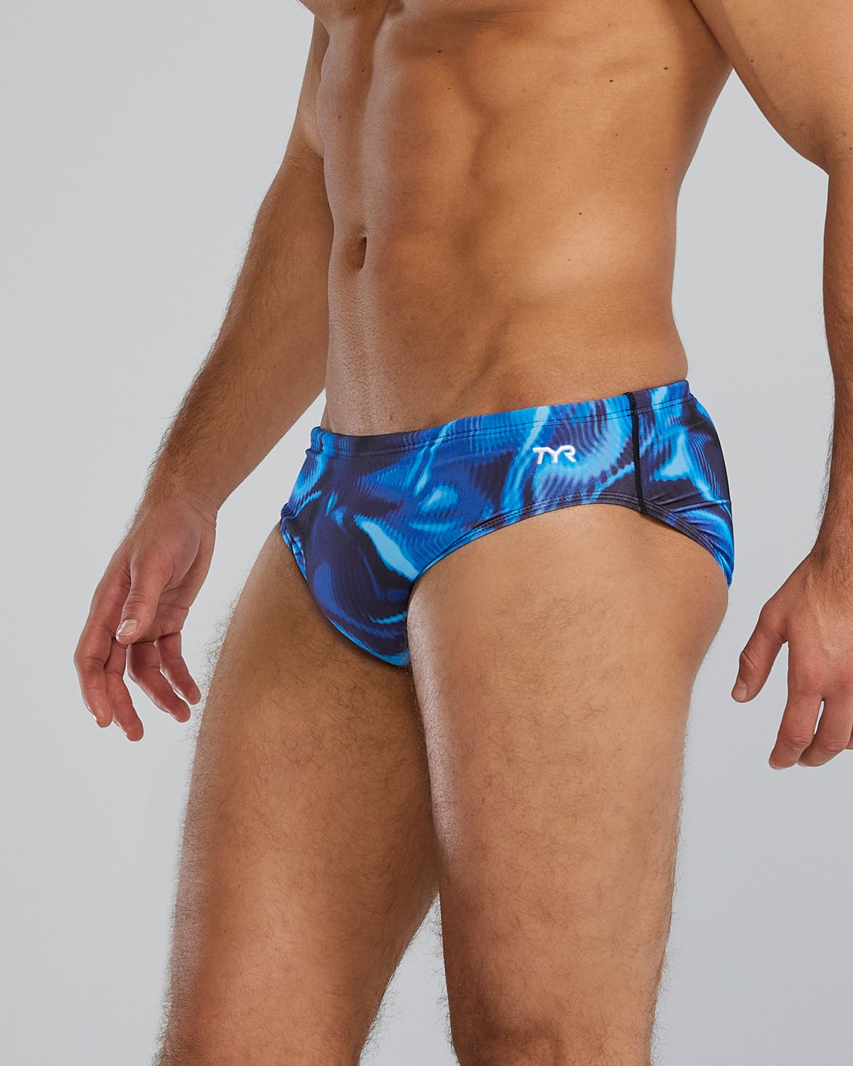 TYR Durafast Elite® Men's Brief Swimsuit - Waveform