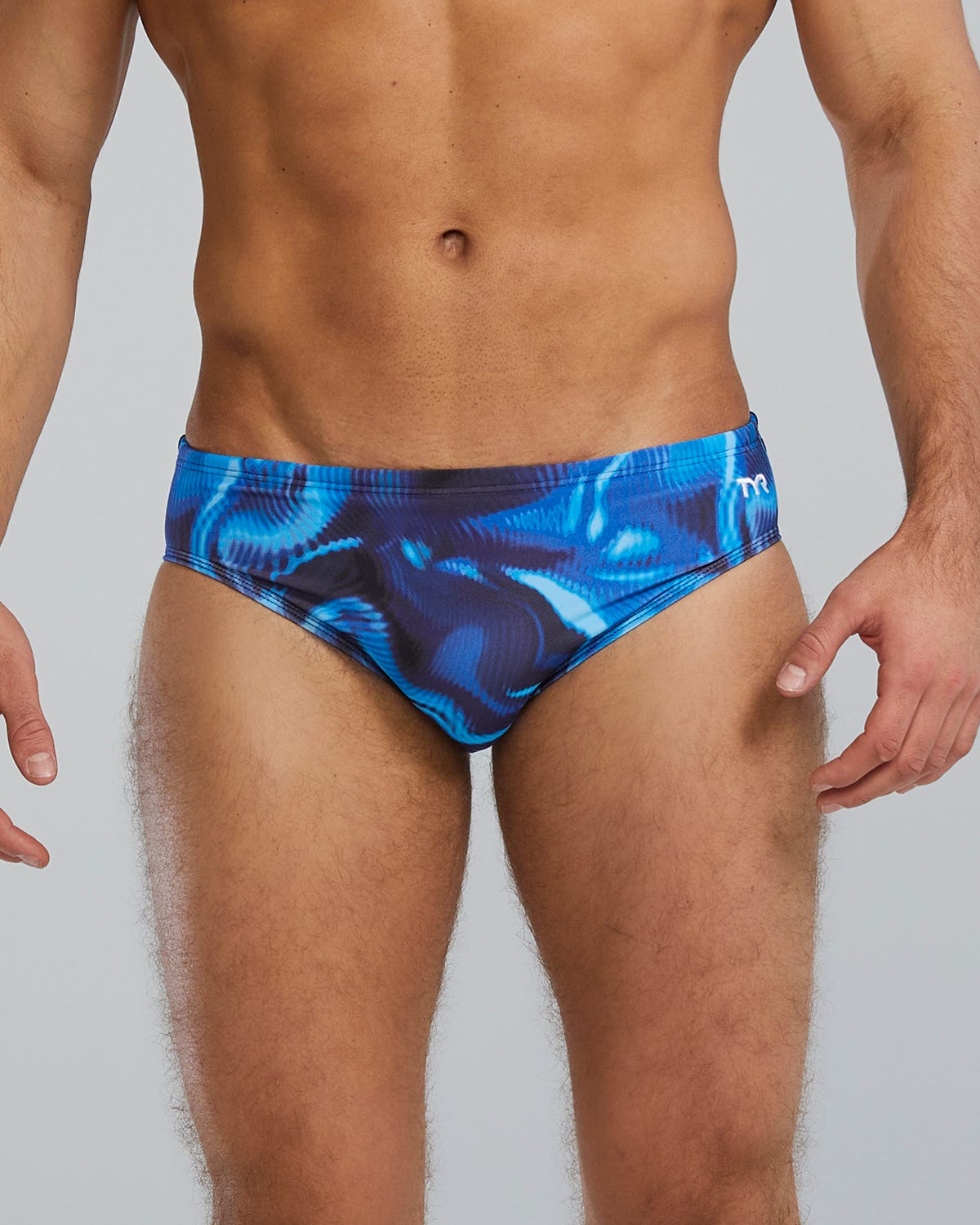 TYR Durafast Elite® Men's Brief Swimsuit - Waveform