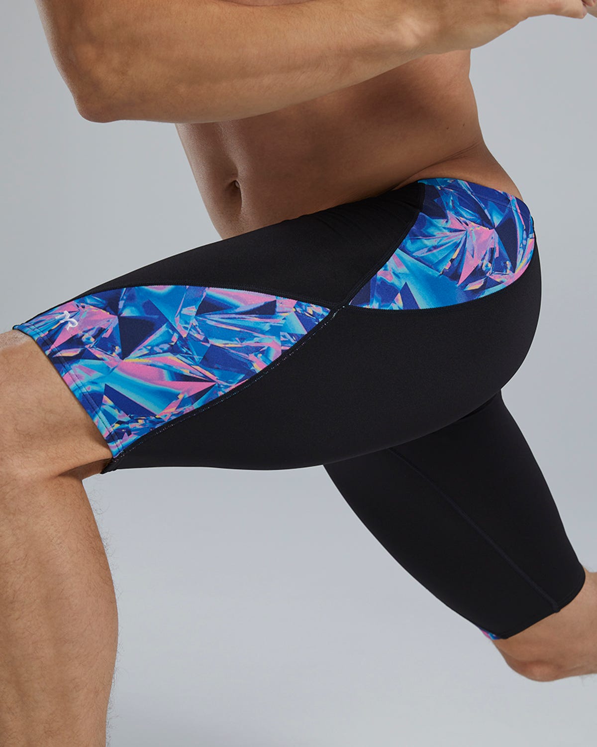 TYR Durafast Elite® Men's Blade Splice Jammer Swimsuit - Crystalized