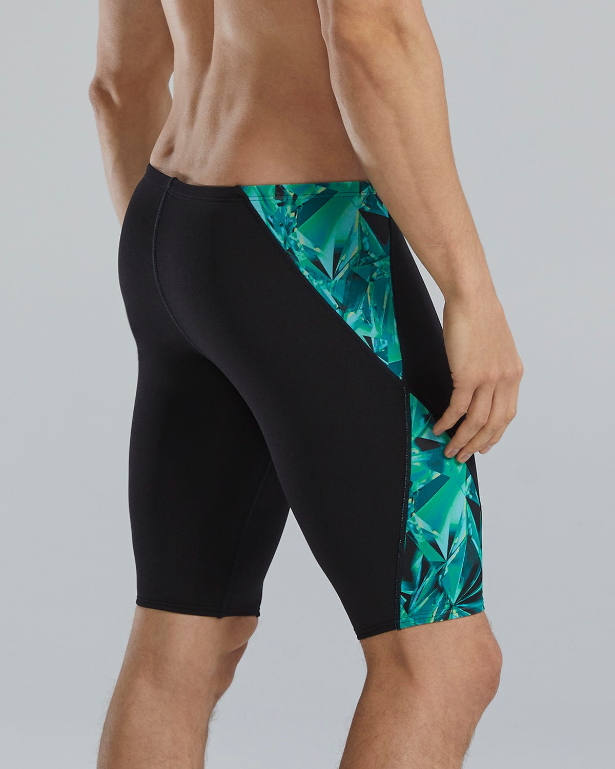 TYR Durafast Elite® Men's Blade Splice Jammer Swimsuit - Crystalized