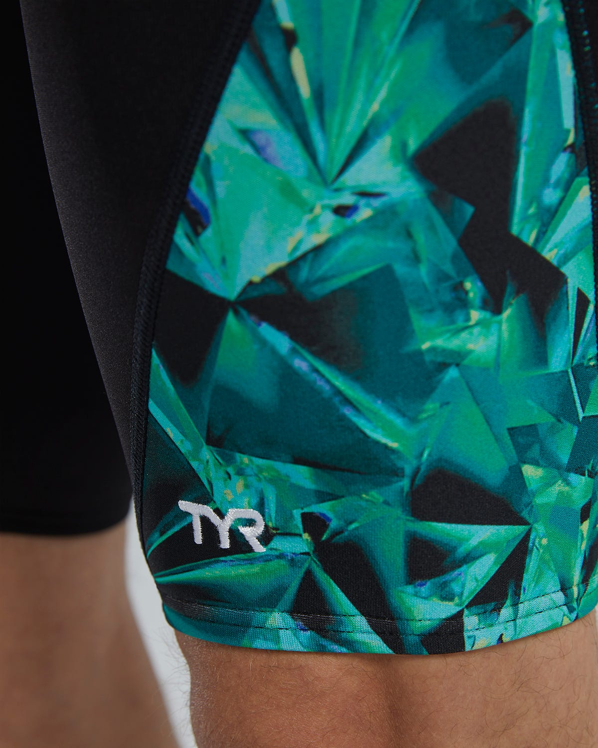 TYR Durafast Elite® Men's Blade Splice Jammer Swimsuit - Crystalized