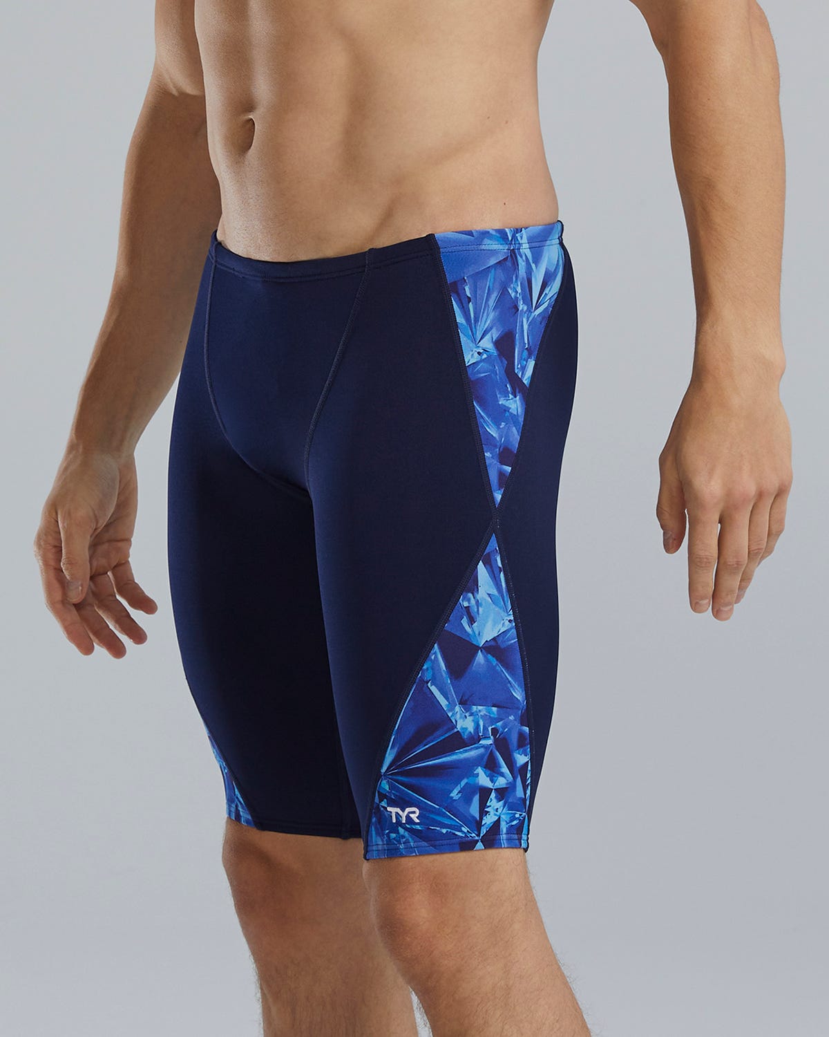 TYR Durafast Elite® Men's Blade Splice Jammer Swimsuit - Crystalized