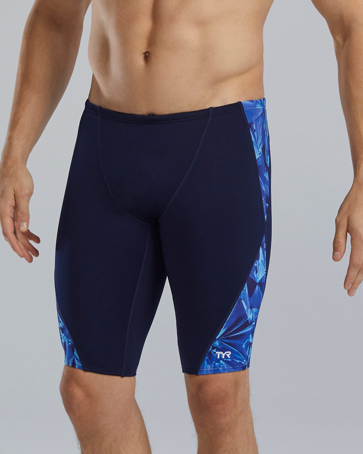 TYR Durafast Elite® Men's Blade Splice Jammer Swimsuit - Crystalized