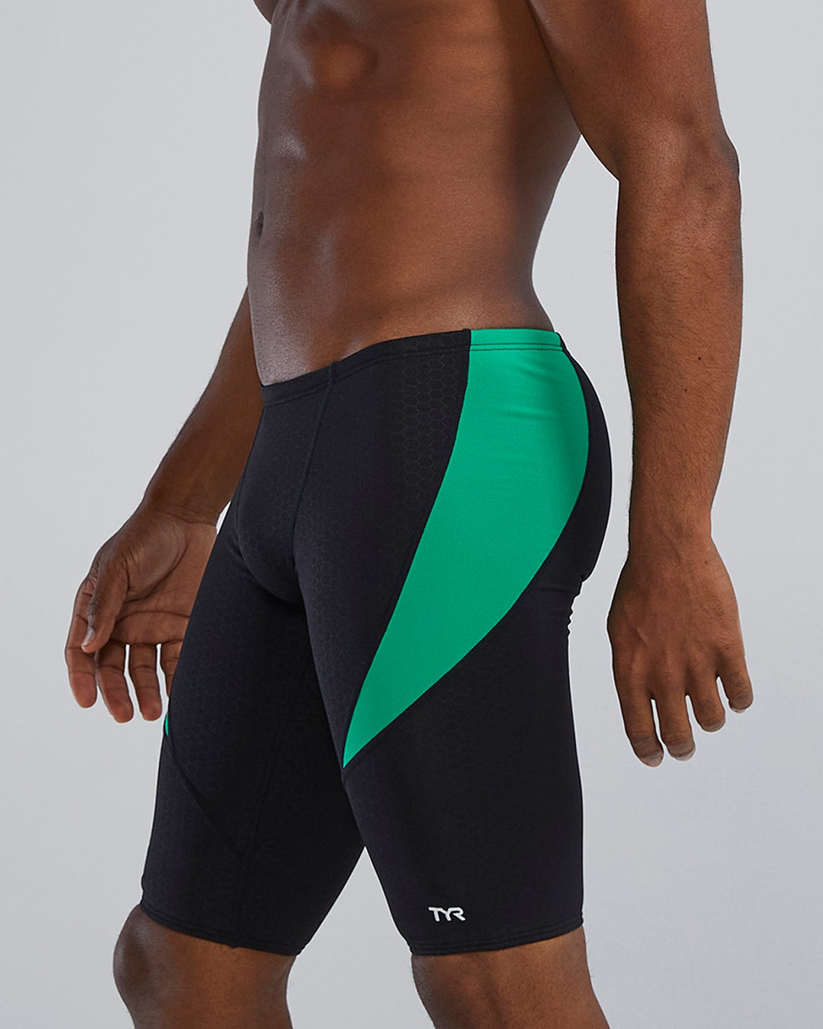 TYR Durafast Elite® Men's Curve Splice Jammer Swimsuit - Hexa